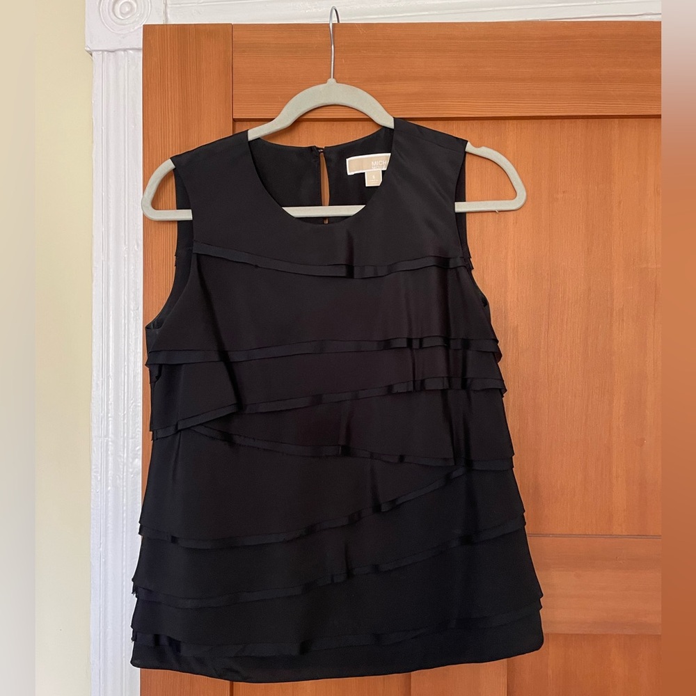 Michael Kors Sleeveless Satin Top